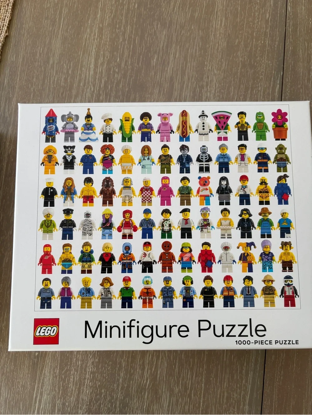Lego Minifigure Puzzle Pair Featuring Space Mission & Minifigure
